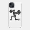 Weightlifter Female Black And White Phone Case Official Weightlifter Merch