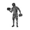 Weightlifter Man Black And White Mug Official Weightlifter Merch