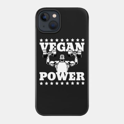 Vegan Power Vegan Weightlifter Phone Case Official Weightlifter Merch