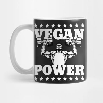 Vegan Power Vegan Weightlifter Mug Official Weightlifter Merch