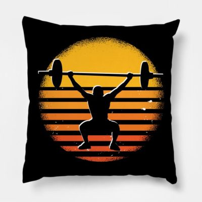 Weightlifter Throw Pillow Official Weightlifter Merch