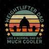 Weightlifter Dad Like A Normal Dad But Throw Pillow Official Weightlifter Merch