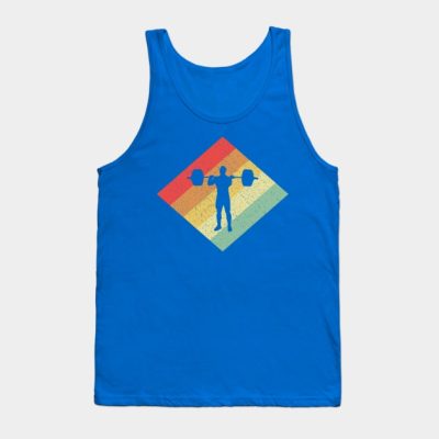 Retro Vintage 80S Weightlifting Gift For Weightlif Tank Top Official Weightlifter Merch