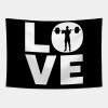 Love Weightlifting Gift For Weightlifters Tapestry Official Weightlifter Merch