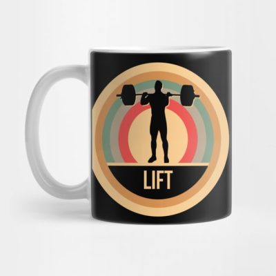 Retro Vintage Weight Lifting Gift For Weightlifter Mug Official Weightlifter Merch