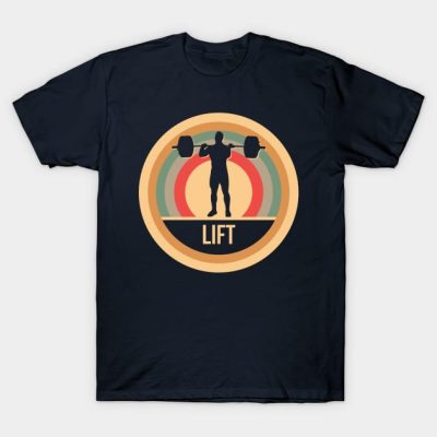 Retro Vintage Weight Lifting Gift For Weightlifter T-Shirt Official Weightlifter Merch