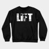 Distressed Look Weightlifting Gift For Weightlifte Crewneck Sweatshirt Official Weightlifter Merch