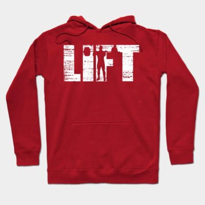 Distressed Look Weightlifting Gift For Weightlifte Hoodie Official Weightlifter Merch