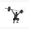 Male Weightlifter Tapestry Official Weightlifter Merch