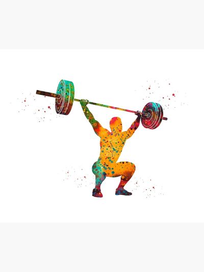 Male Weightlifter Tapestry Official Weightlifter Merch