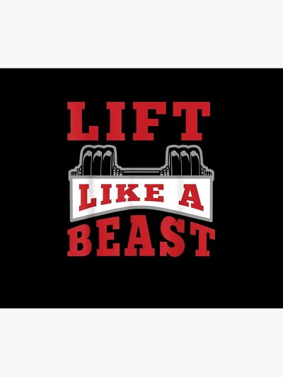 Lift Like A Beast Bodybuilder Weightlifter Gym Rat Lifestyle Tapestry Official Weightlifter Merch