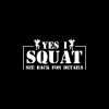  Squat Weightlifting Weightlifter Fitness Weights Tote Bag Official Weightlifter Merch