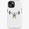 Weightlifter Deadlift Lifting Weights Cartoon Iphone Case Official Weightlifter Merch