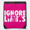 ignore limits womens weightlifting motivational drawstring bag r76bfa41da7a949d3bdc6ecf1d285f0bb zffcx 1000 - Weightlifter Gifts