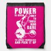 power womens weightlifting workout motivational drawstring bag r159f50f3a47d4be6a6a1d99cc5bc544b zffcx 1000 - Weightlifter Gifts