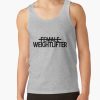 Female Weightlifter Tank Top Official Weightlifter Merch