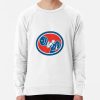 Weightlifter Lifting Barbell Circle Retro Sweatshirt Official Weightlifter Merch