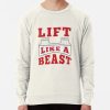 ssrcolightweight sweatshirtmensoatmeal heatherfrontsquare productx1000 bgf8f8f8 9 - Weightlifter Gifts