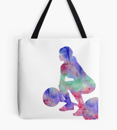 Female Weightlifter, Deadlift Pick, Woman Weightlifter, Weightlifting Tote Bag Official Weightlifter Merch