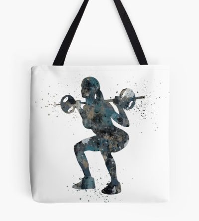 Female Weightlifter, Deadlift Pick, Woman Weightlifter, Weightlifting Tote Bag Official Weightlifter Merch