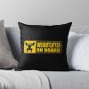 Signal - Weightlifter On Board Throw Pillow Official Weightlifter Merch