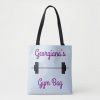 tote with barbell personalized name gym bag r2a2cdbc9040e4b928a0e8251d023aba3 6kcf1 1000 - Weightlifter Gifts