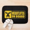 Signal - Weightlifter On Board Bath Mat Official Weightlifter Merch