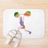 Weightlifter Lifting Weight Bath Mat Official Weightlifter Merch