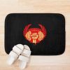 Gym Not Here To Talk Weightlifter Fitness Bath Mat Official Weightlifter Merch