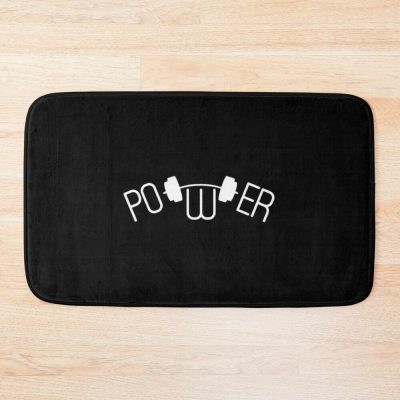 Power Weightlifter Bath Mat Official Weightlifter Merch