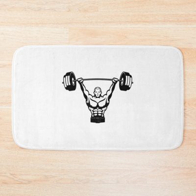 Weightlifter! Bath Mat Official Weightlifter Merch