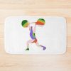 Weightlifter Lifting Weight Bath Mat Official Weightlifter Merch