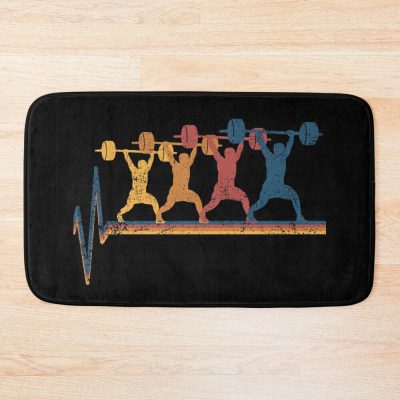 Weightlifting Weightlifter Bath Mat Official Weightlifter Merch