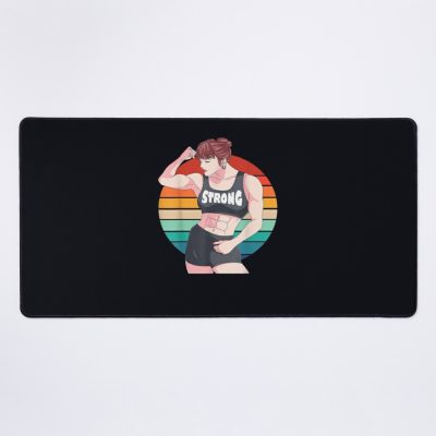 Female Bodybuilder Strong Girl Weightlifter Gym Workout Mouse Pad Official Weightlifter Merch