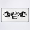 Gym Dumbbell. Weightlifter Mouse Pad Official Weightlifter Merch