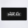 Squat Weightlifting Weightlifter Fitness Weights Mouse Pad Official Weightlifter Merch