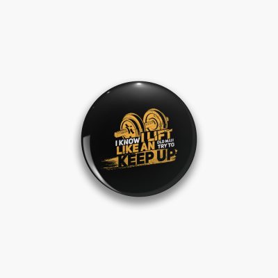 Pin Official Weightlifter Merch