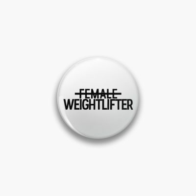 Female Weightlifter Pin Official Weightlifter Merch