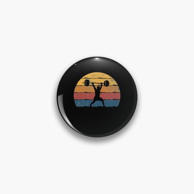 Weightlifting Weightlifter Pin Official Weightlifter Merch