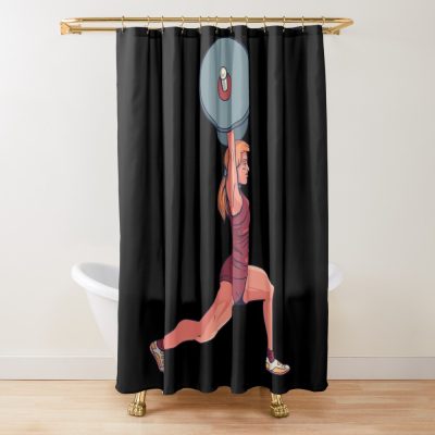 Weightlifter. Shower Curtain Official Weightlifter Merch