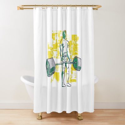 Weightlifter, Weightlifting Shower Curtain Official Weightlifter Merch