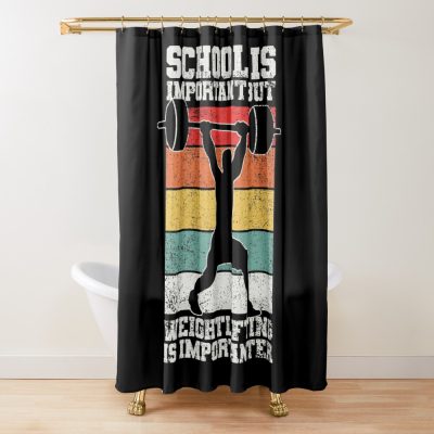 Weightlifting Shower Curtain Official Weightlifter Merch