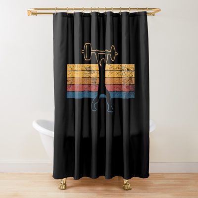 Weightlifting Weightlifter Shower Curtain Official Weightlifter Merch