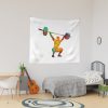 Male Weightlifter Tapestry Official Weightlifter Merch