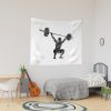 Male Weightlifter Tapestry Official Weightlifter Merch