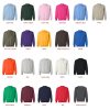 sweatshirt color chart - Weightlifter Gifts