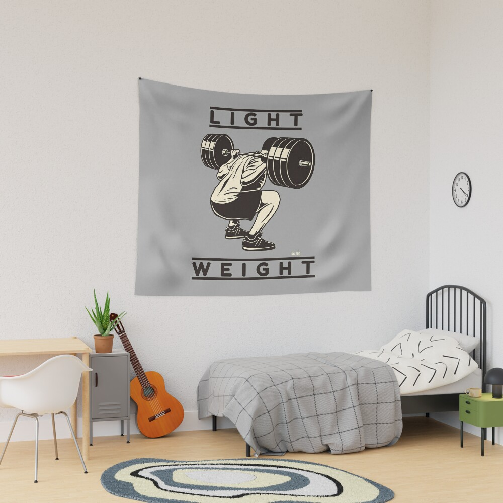 Weightlifter Best Selling Tapestry